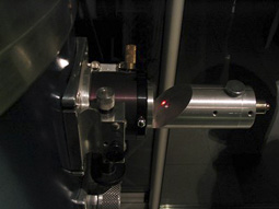 Test de l'alignement au collimateur laser